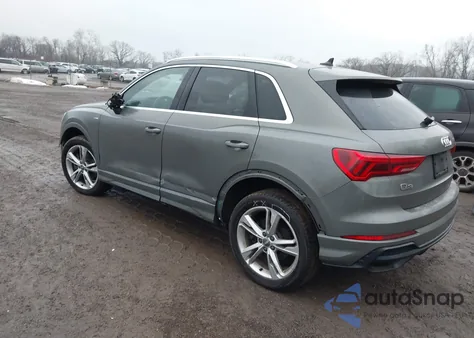 2020 Audi Q3 Premium 45 Tfsi S Line Quattro Tiptronic из США, поврежденный, VIN WA1DECF35L1018377